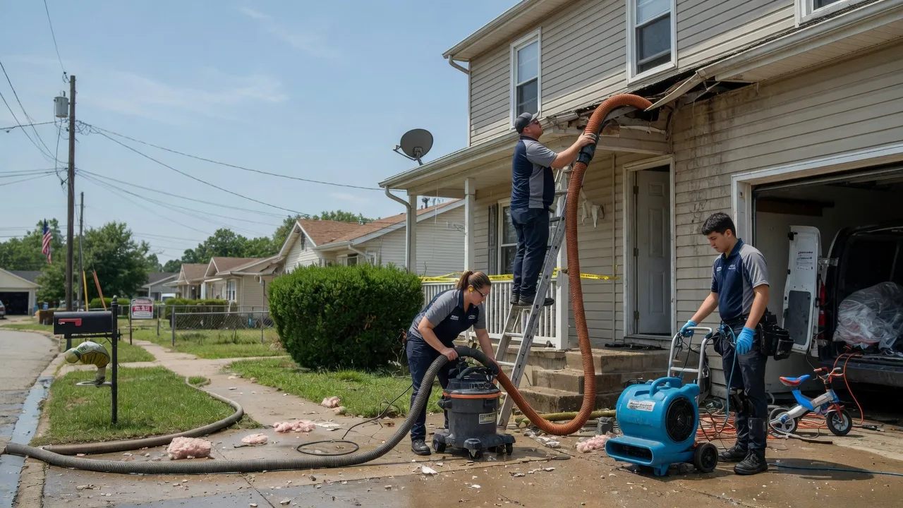 Water Damage Restoration in Trumbauersville, PA near me